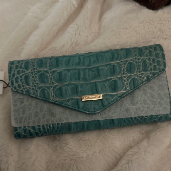 NWT Brahmin Veronica Mermaid Green Melborune - Picture 1 of 3